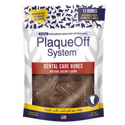 [FP0205] ProDen PlaqueOff® Dental Bones (Bacon)