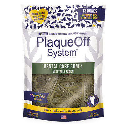 [FP0207] ProDen PlaqueOff® Dental Bones (Veggie)